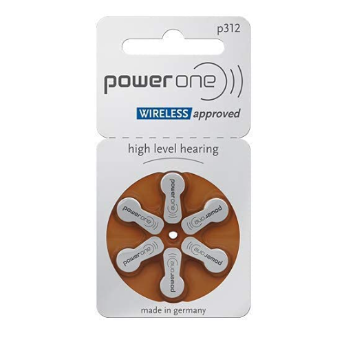 Power One Size 312-P312 Hearing Aid Battery Best Price at FatCherry-2