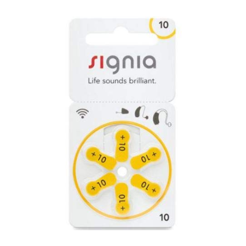 Signia Hearing Aid Battery Size 10 - S10 Best Price at FatCherry-1